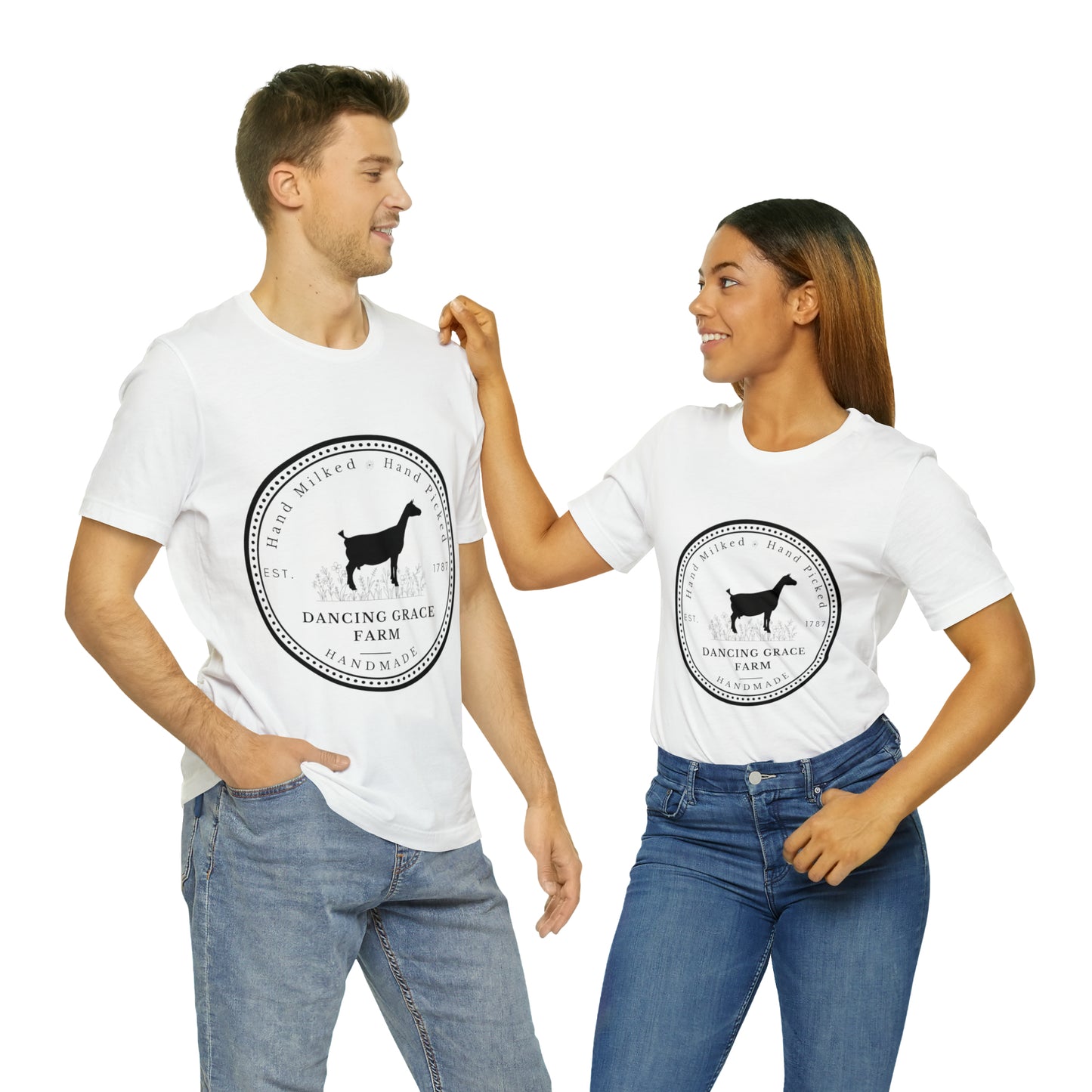 Dancing Grace Logo Unisex Jersey Short Sleeve Tee