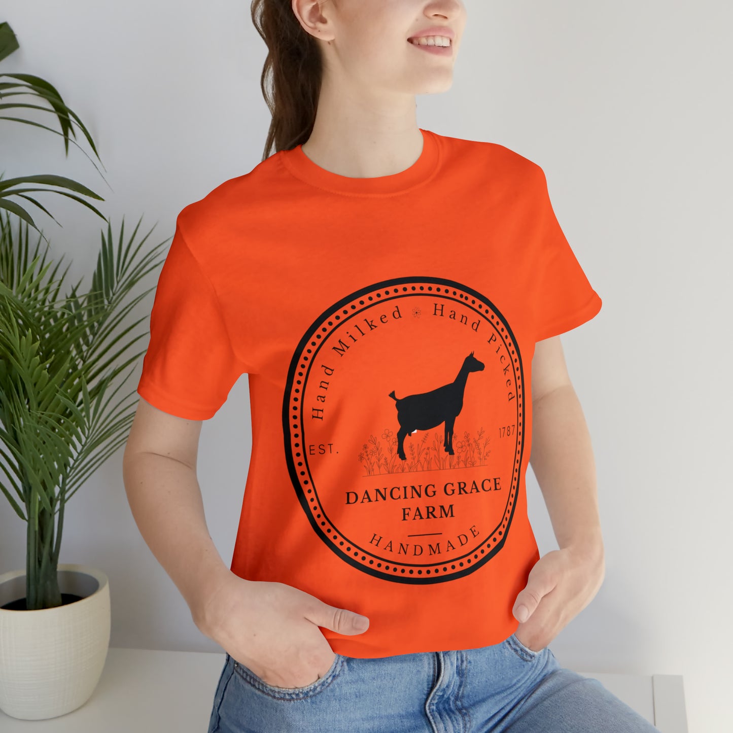Dancing Grace Logo Unisex Jersey Short Sleeve Tee