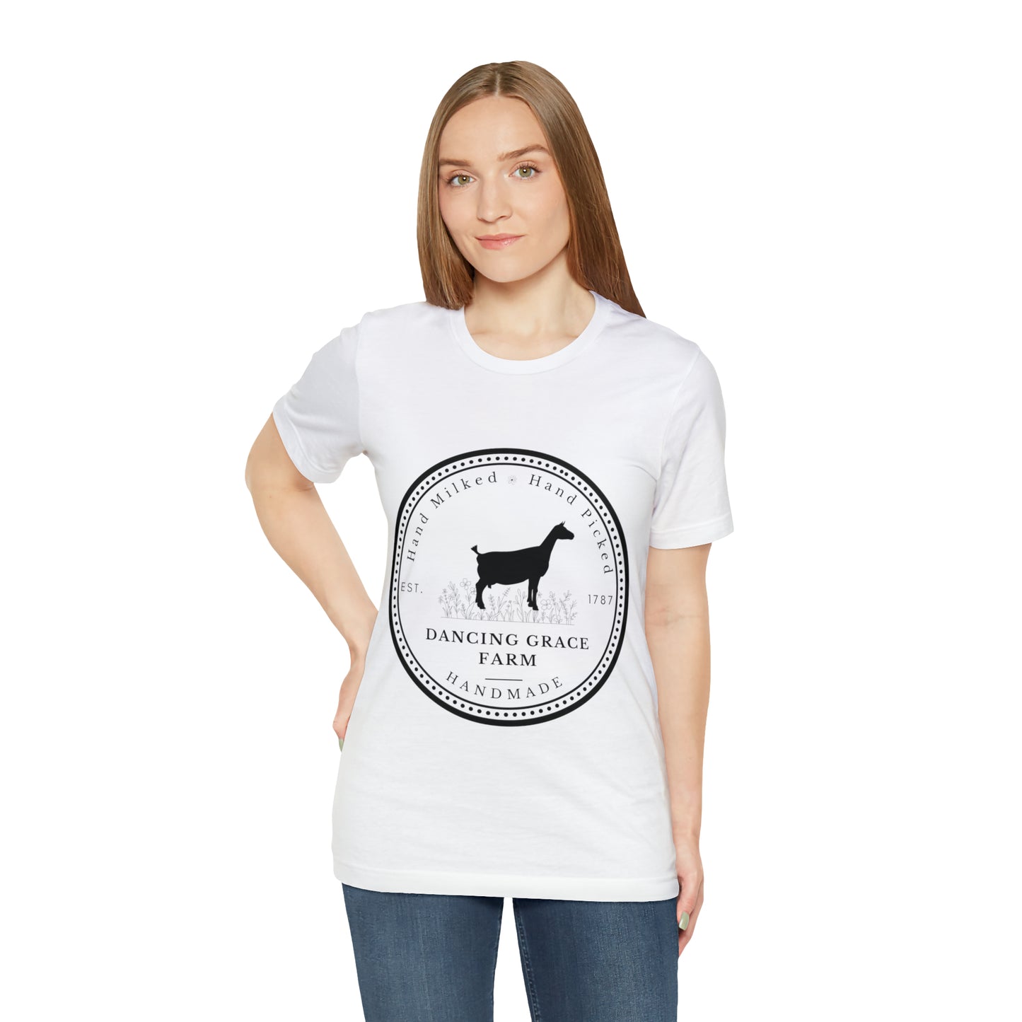 Dancing Grace Logo Unisex Jersey Short Sleeve Tee