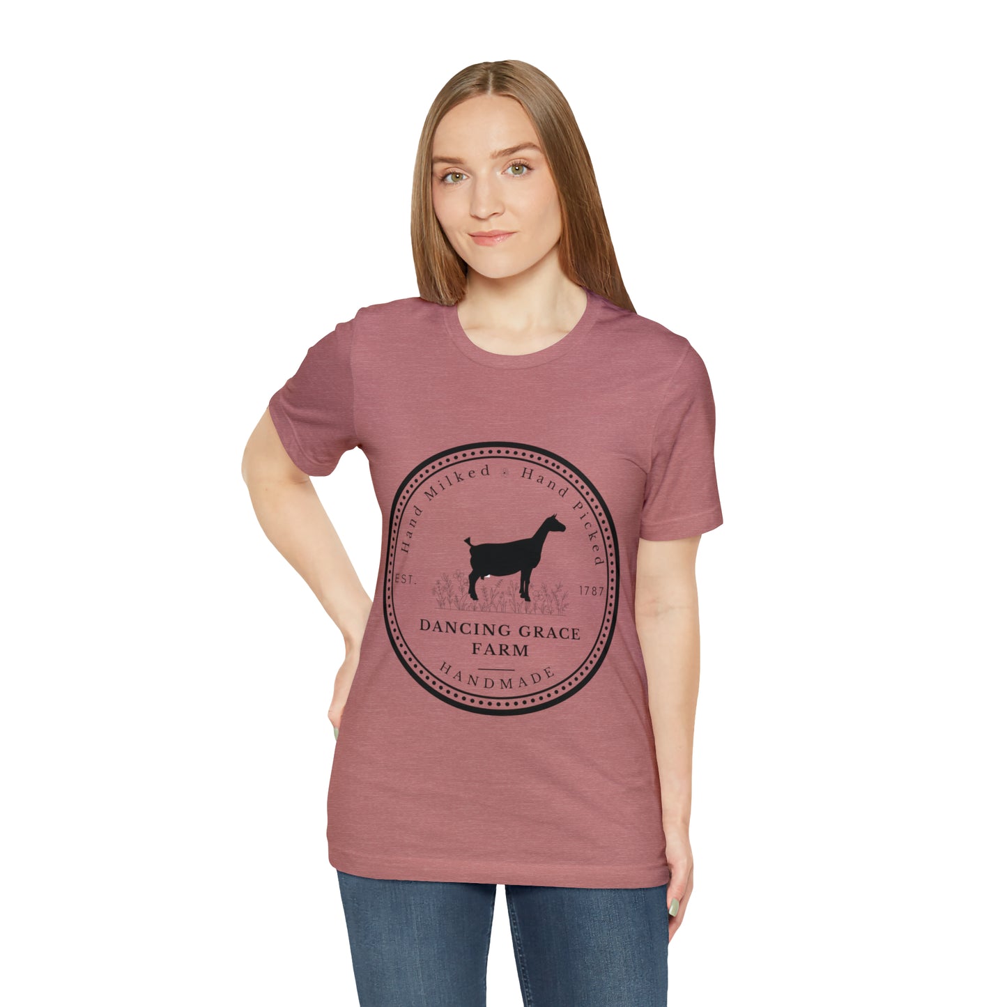 Dancing Grace Logo Unisex Jersey Short Sleeve Tee