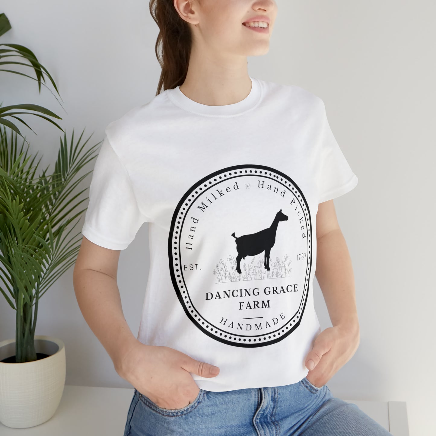 Dancing Grace Logo Unisex Jersey Short Sleeve Tee