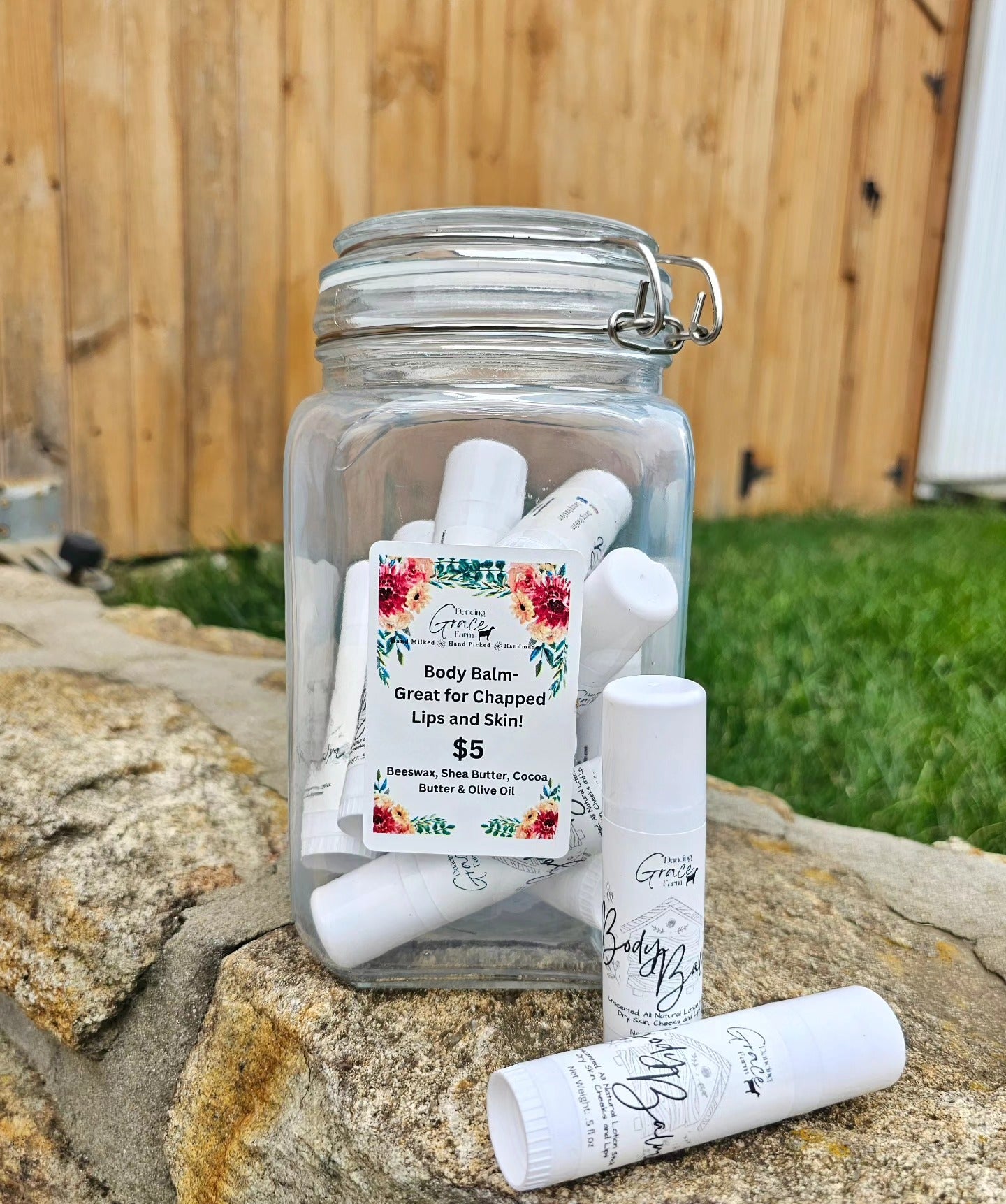 Chapped Skin Body Balm - Chapped Skin, Cheeks, Lips!