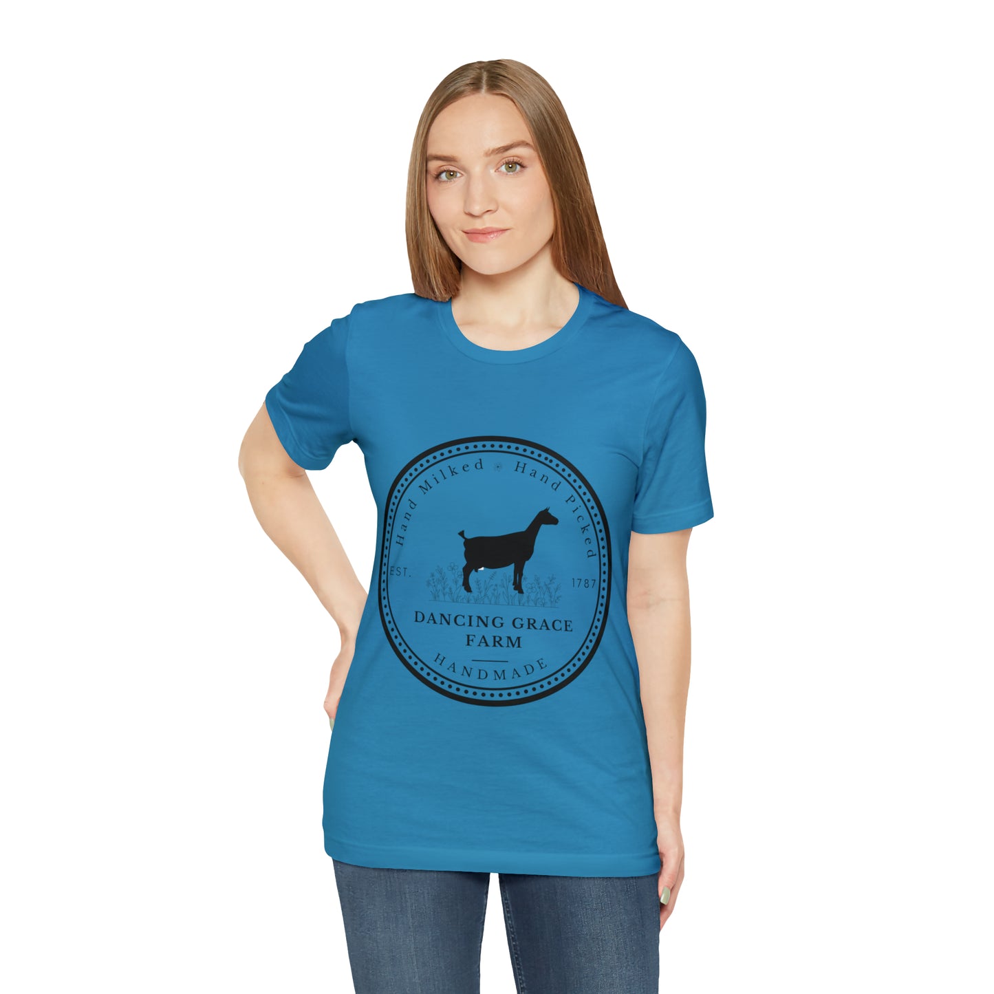 Dancing Grace Logo Unisex Jersey Short Sleeve Tee