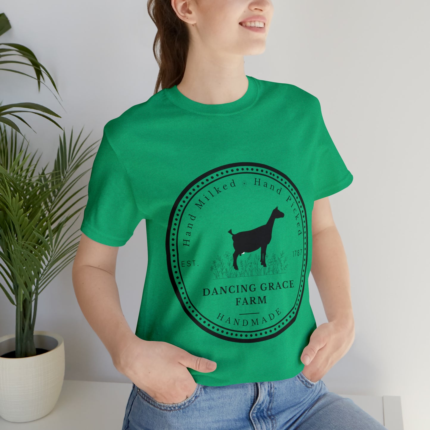 Dancing Grace Logo Unisex Jersey Short Sleeve Tee