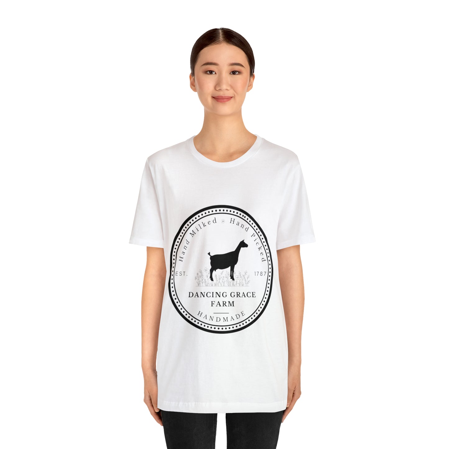 Dancing Grace Logo Unisex Jersey Short Sleeve Tee