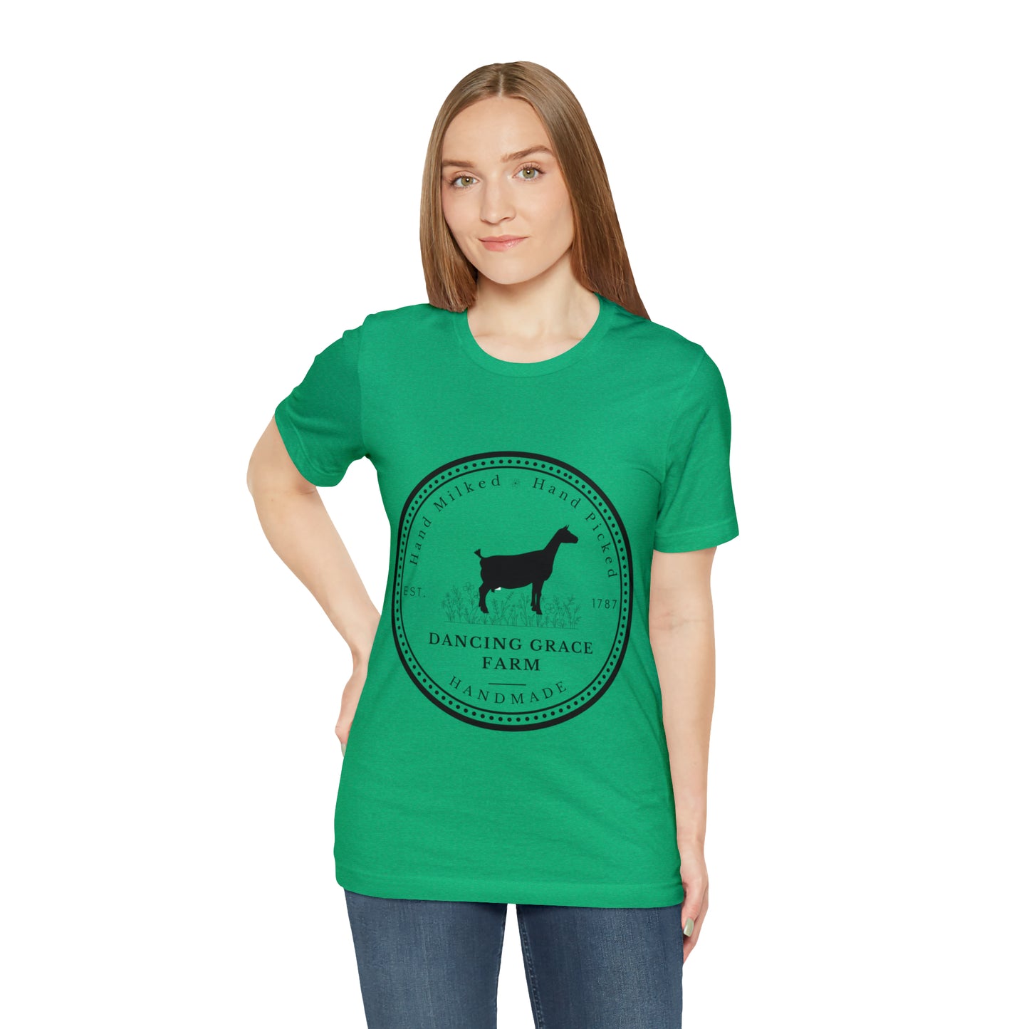 Dancing Grace Logo Unisex Jersey Short Sleeve Tee