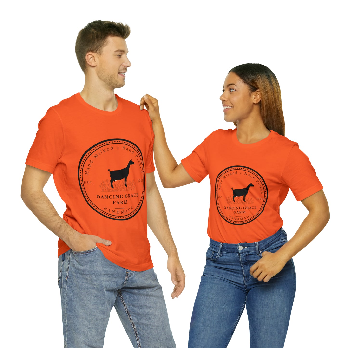 Dancing Grace Logo Unisex Jersey Short Sleeve Tee