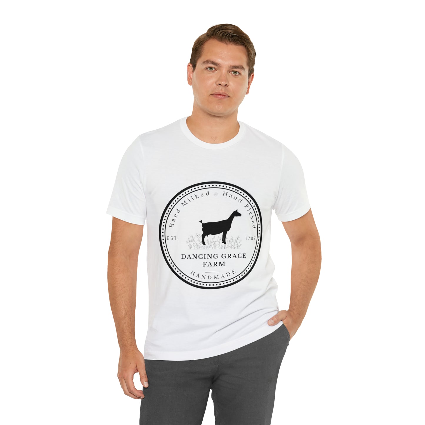 Dancing Grace Logo Unisex Jersey Short Sleeve Tee