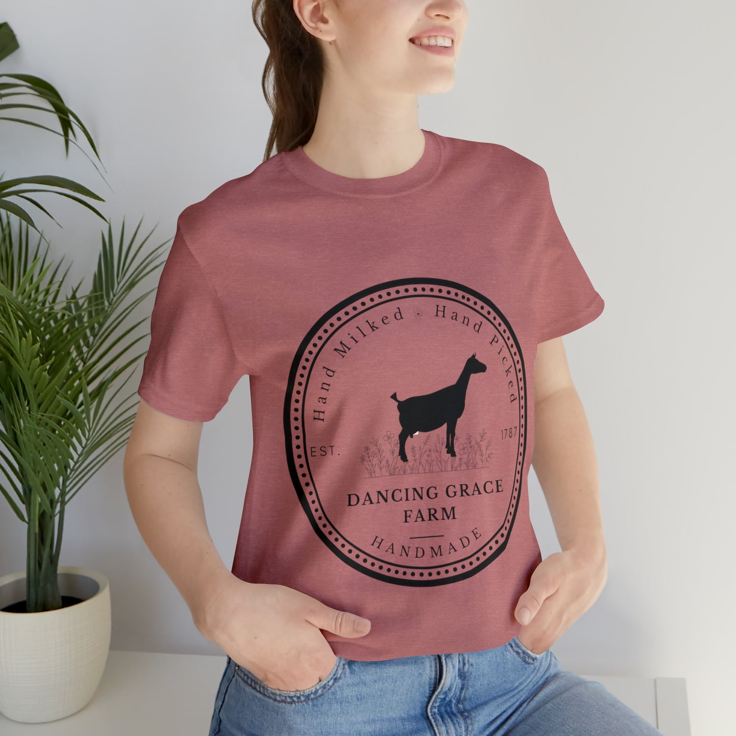 Dancing Grace Logo Unisex Jersey Short Sleeve Tee