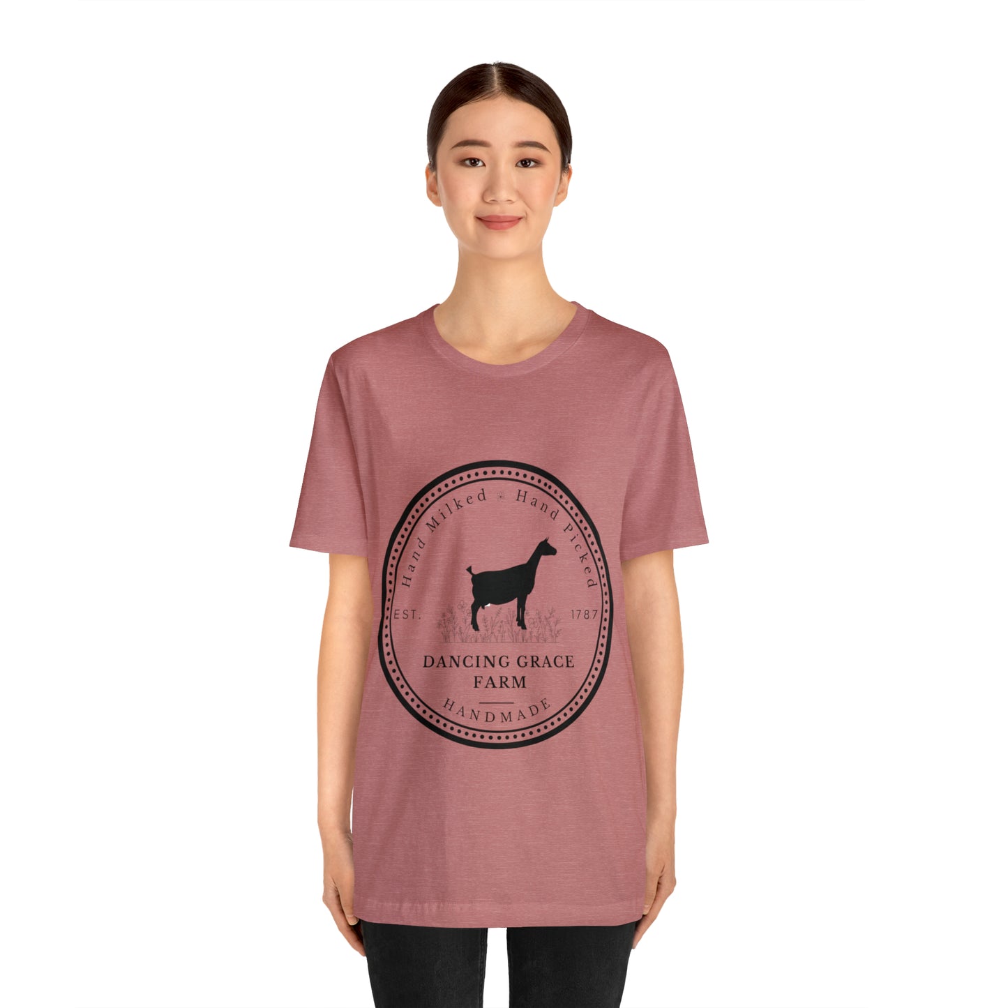 Dancing Grace Logo Unisex Jersey Short Sleeve Tee