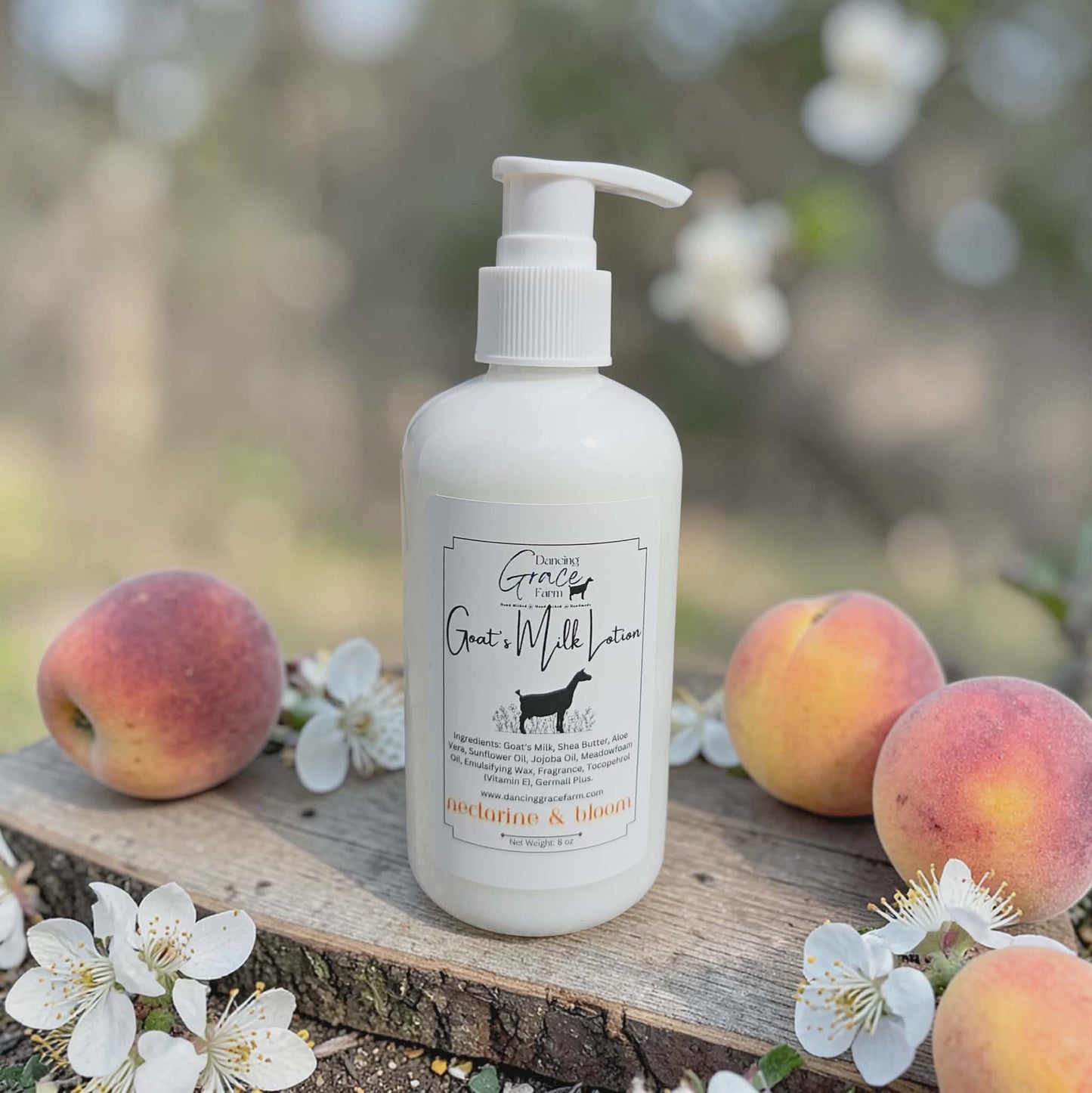 Nectarine & Bloom Goat's Milk Body Lotion