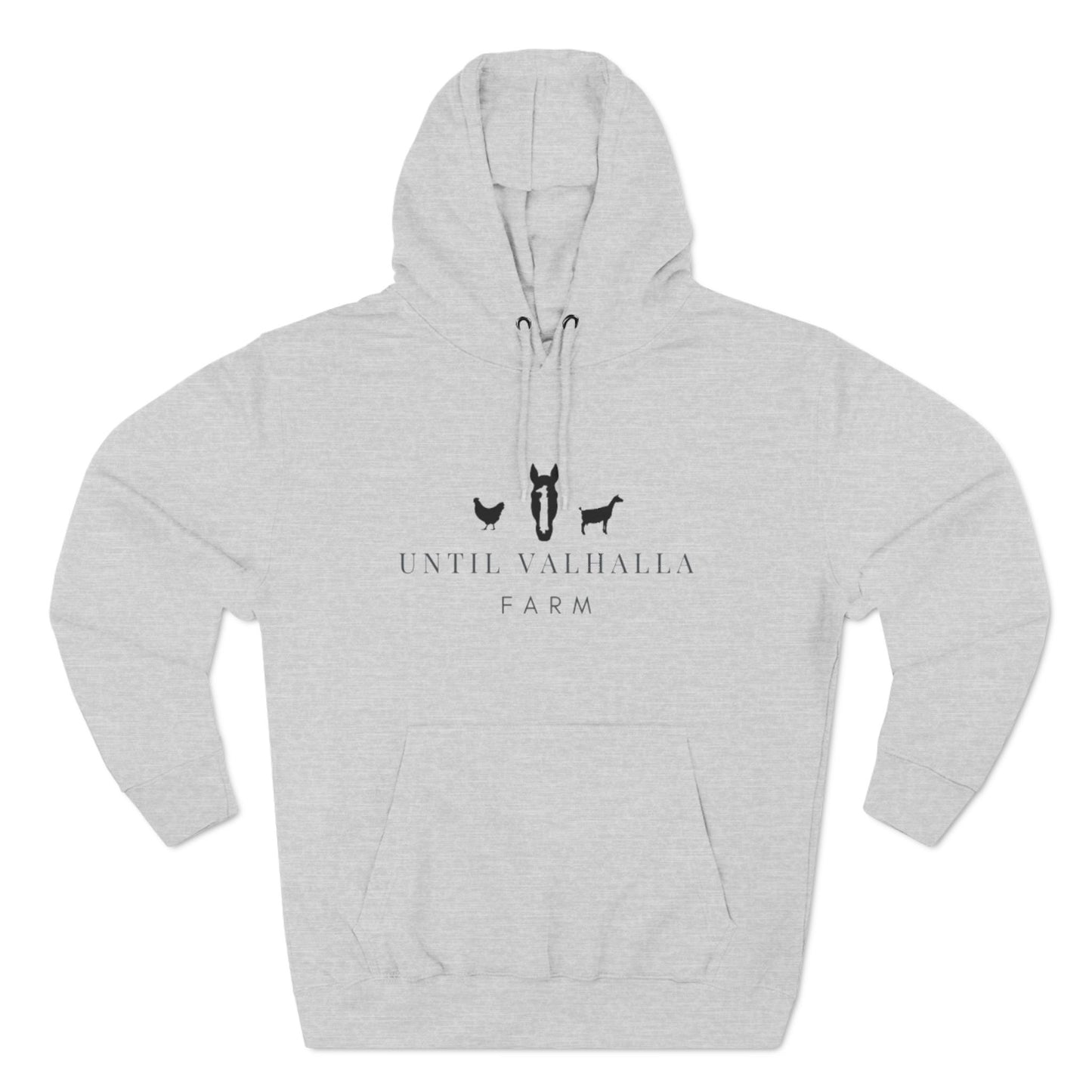 Until Valhalla Three-Panel Fleece Hoodie