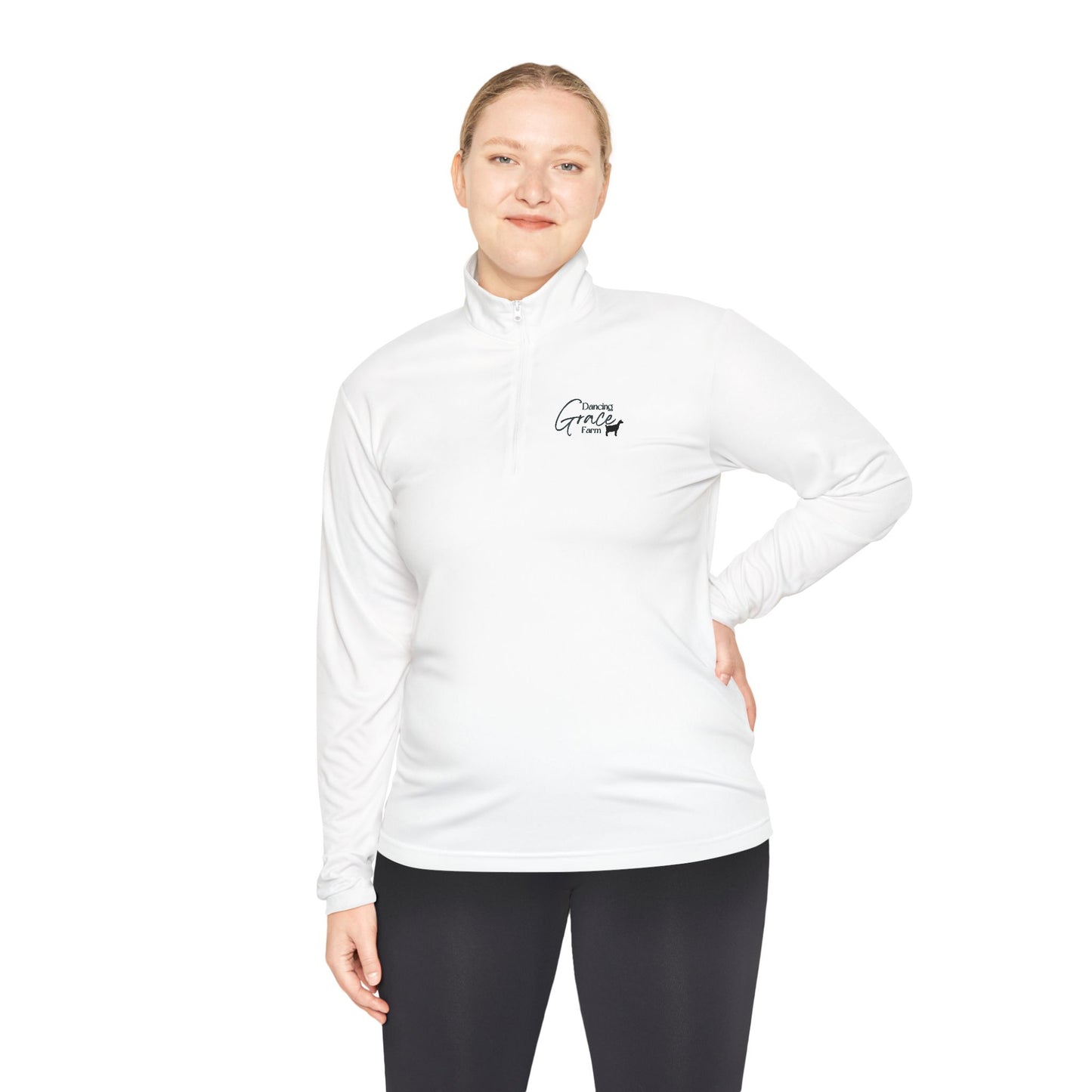 Dancing Grace Unisex Quarter-Zip Pullover