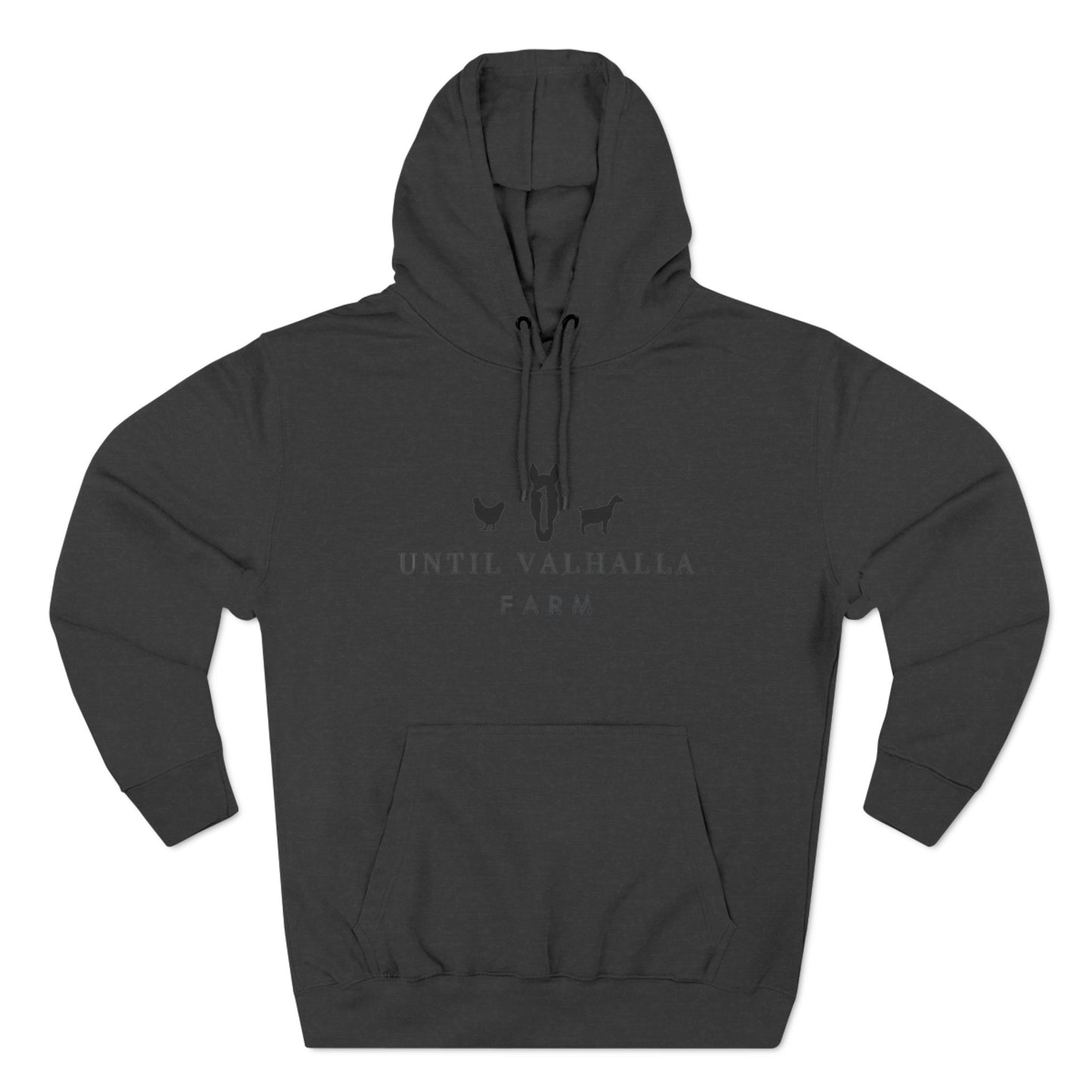 Until Valhalla Three-Panel Fleece Hoodie