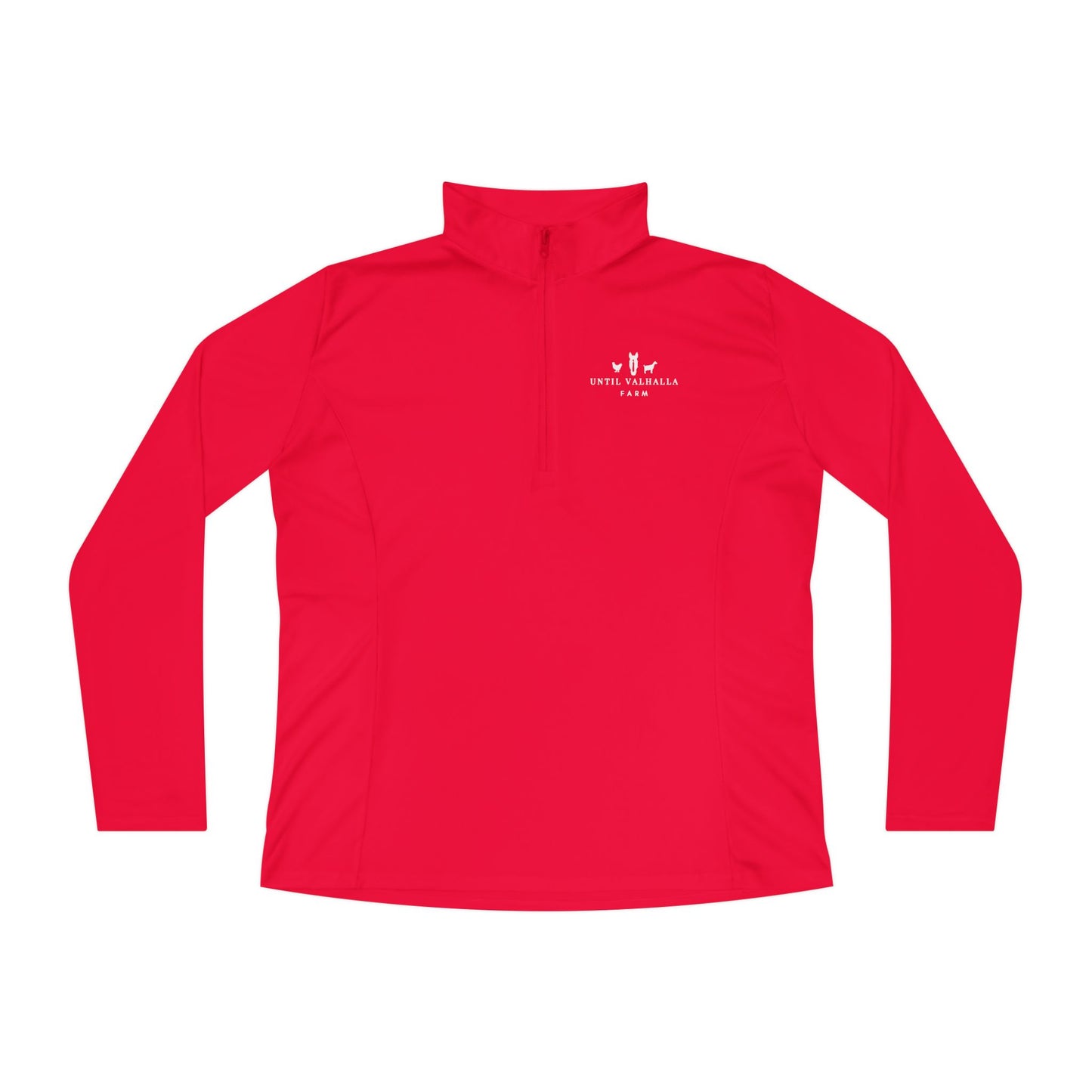 Colors Until Valhalla Ladies Quarter-Zip Pullover