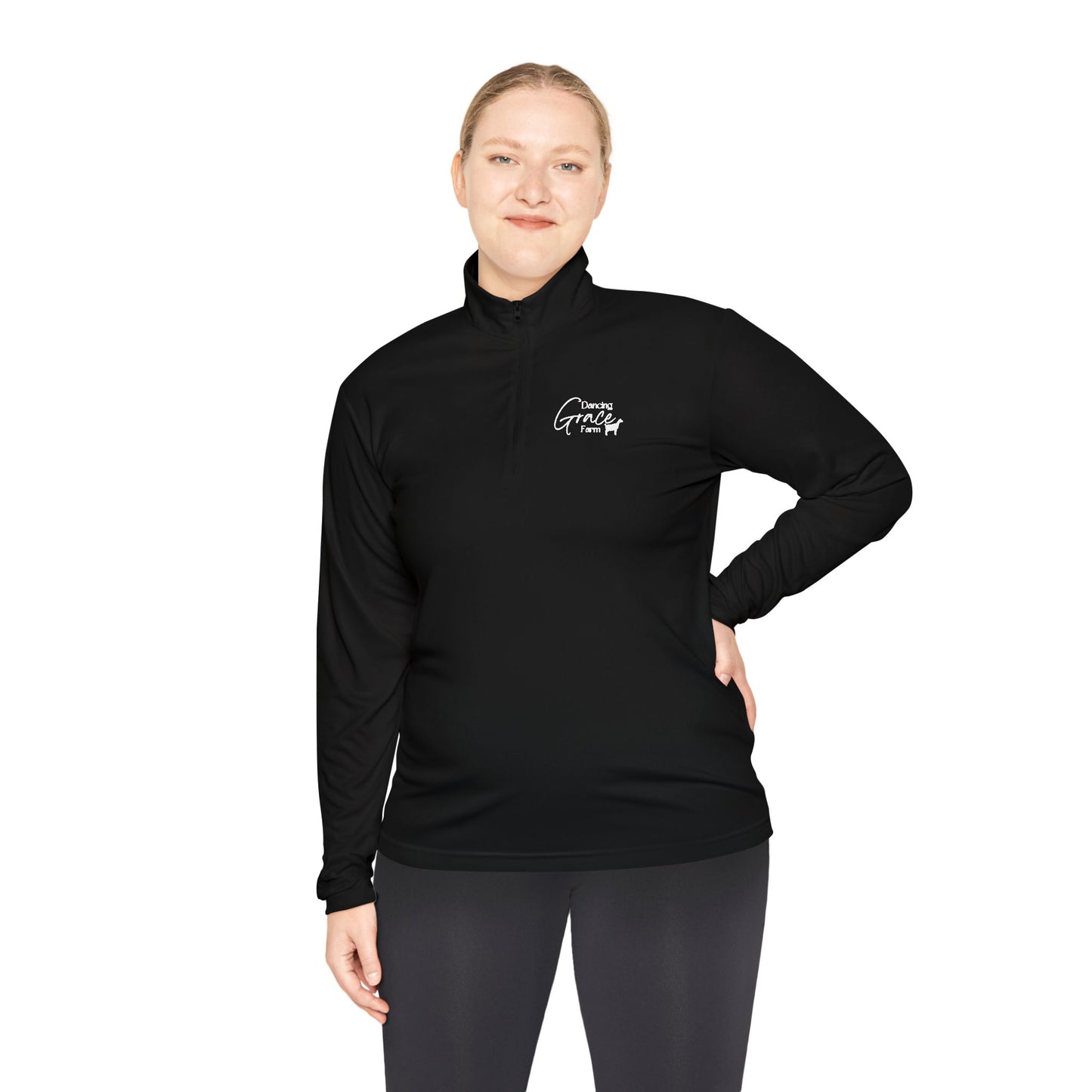 New Dancing Grace Unisex Quarter-Zip Pullover