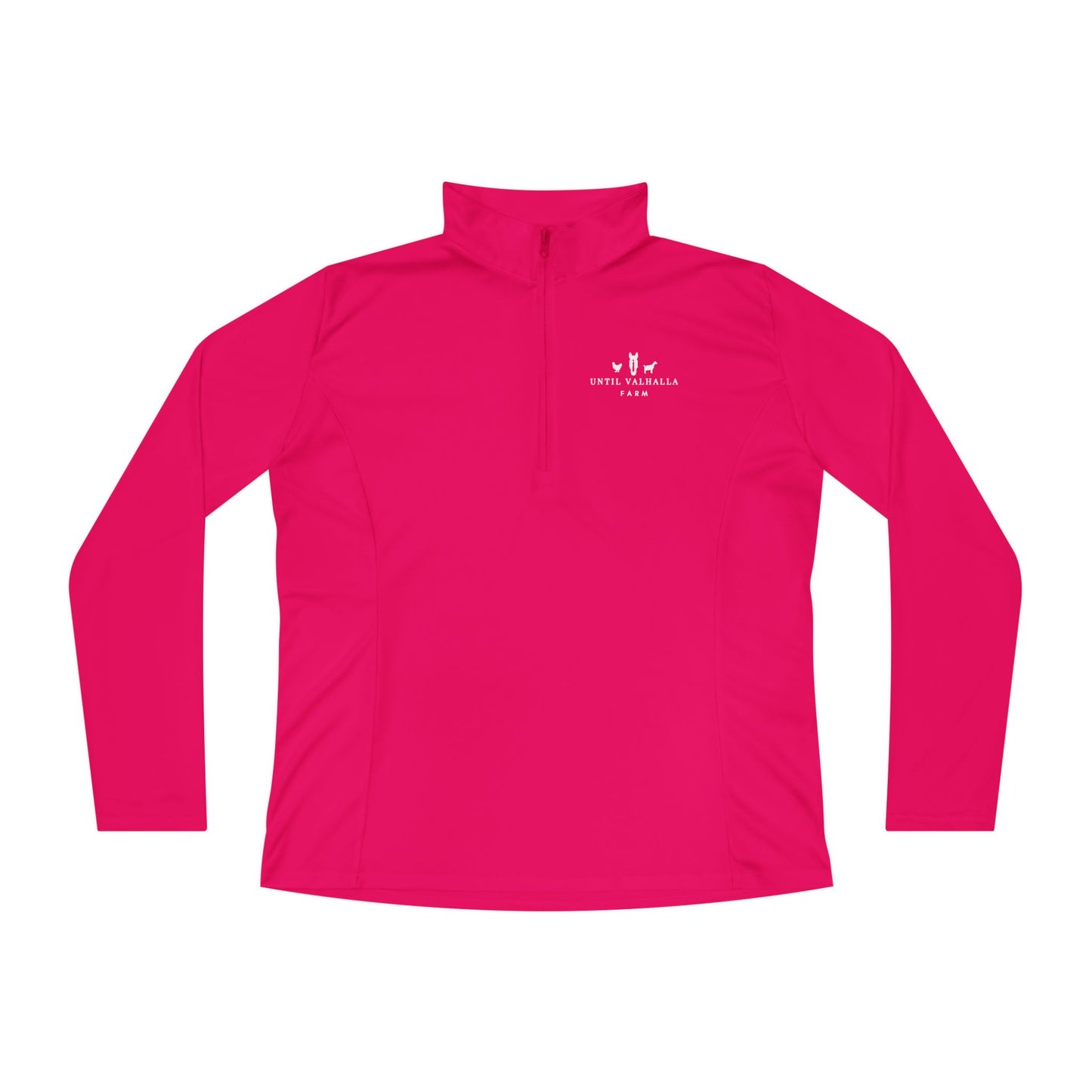 Colors Until Valhalla Ladies Quarter-Zip Pullover