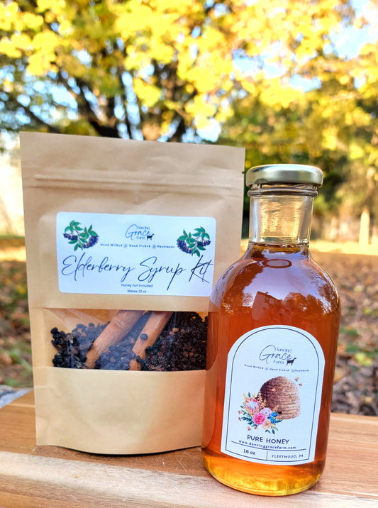 Elderberry Syrup Kit (Honey Sold Separately)