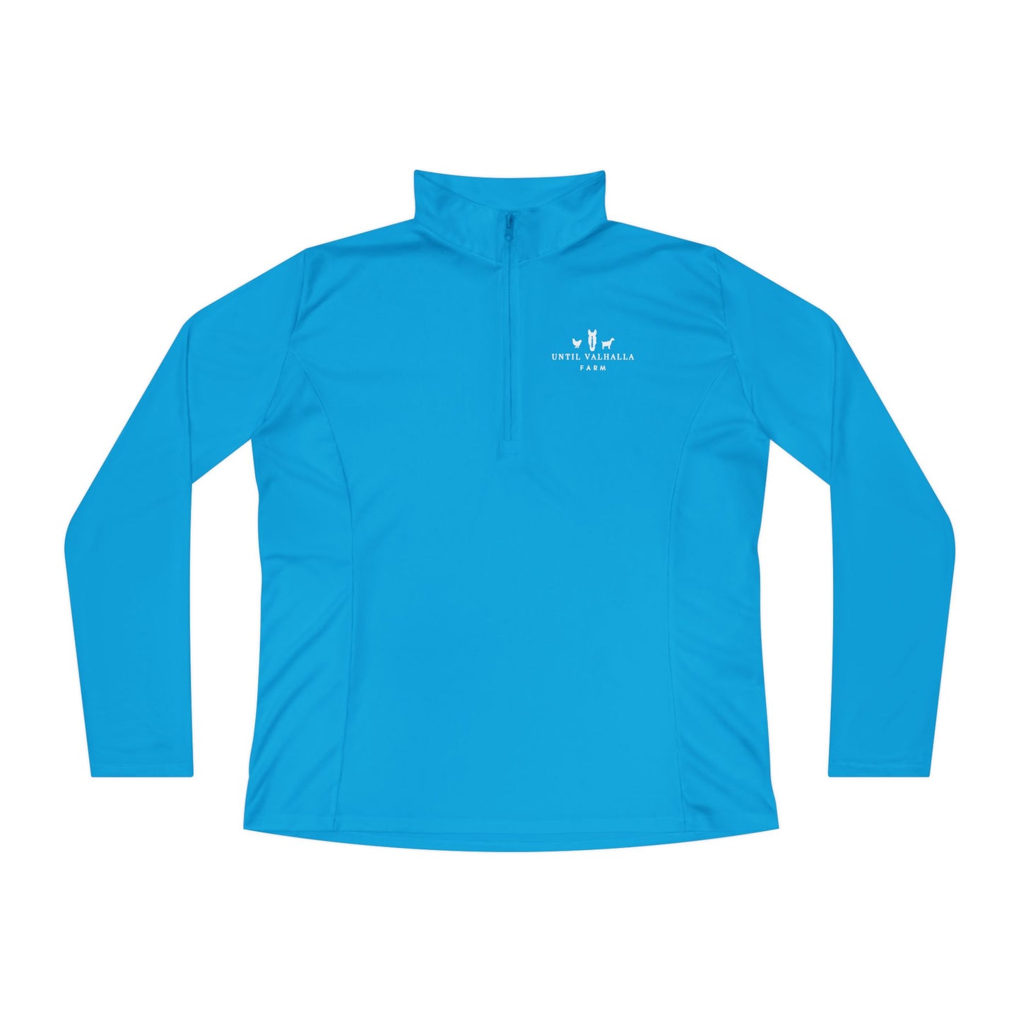 Colors Until Valhalla Ladies Quarter-Zip Pullover