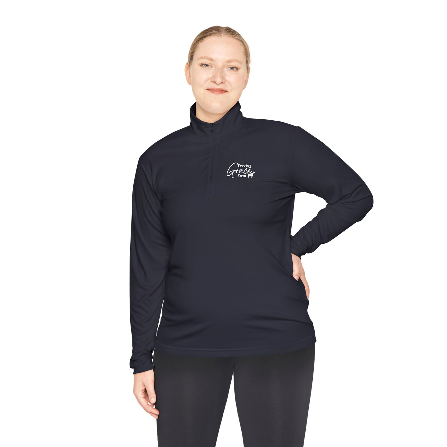 New Dancing Grace Unisex Quarter-Zip Pullover