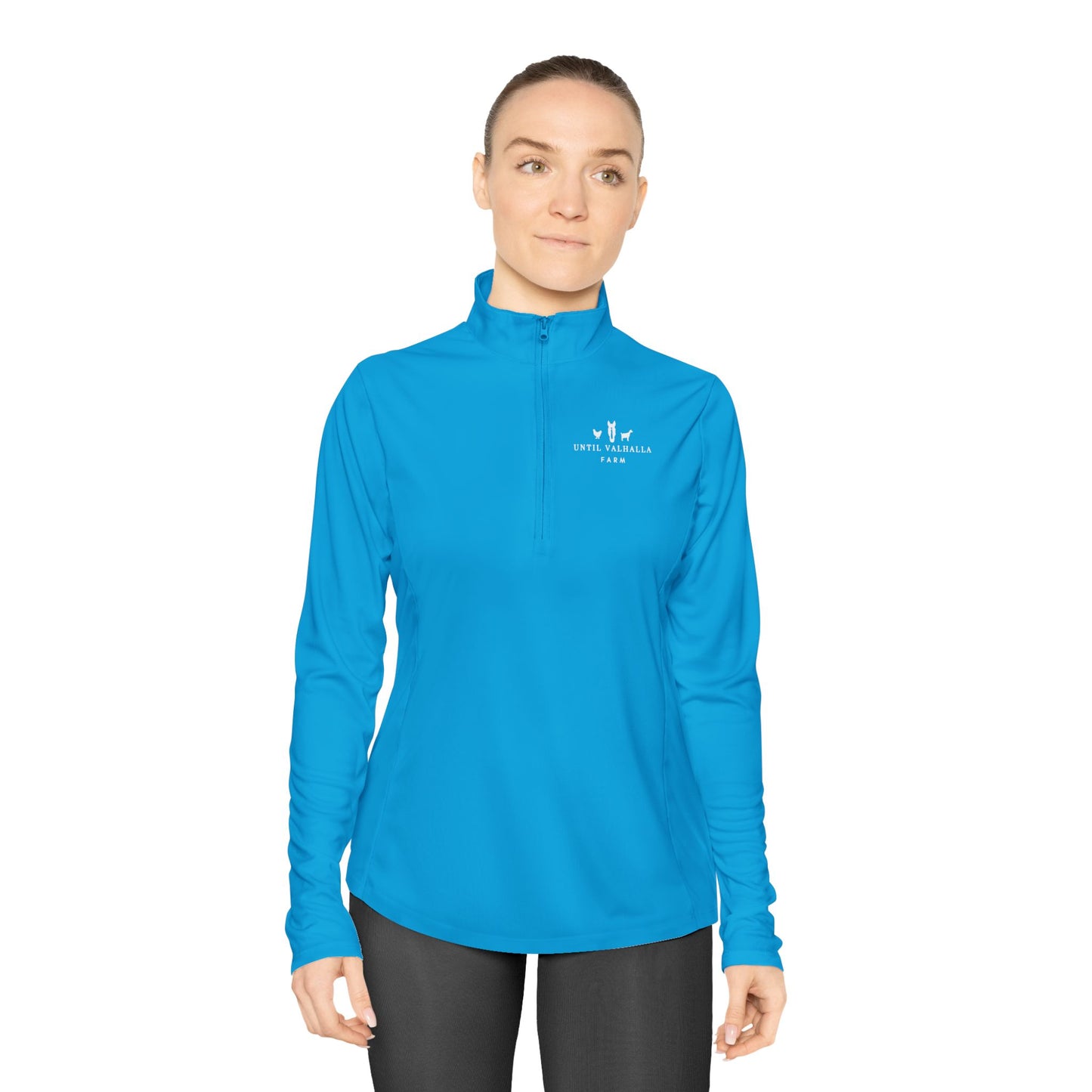 Colors Until Valhalla Ladies Quarter-Zip Pullover