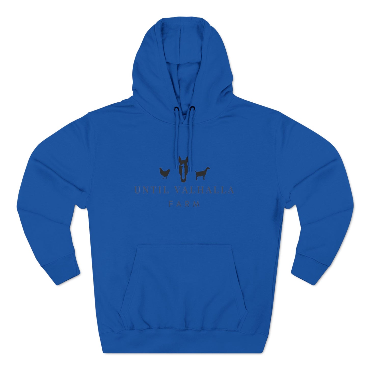 Until Valhalla Three-Panel Fleece Hoodie