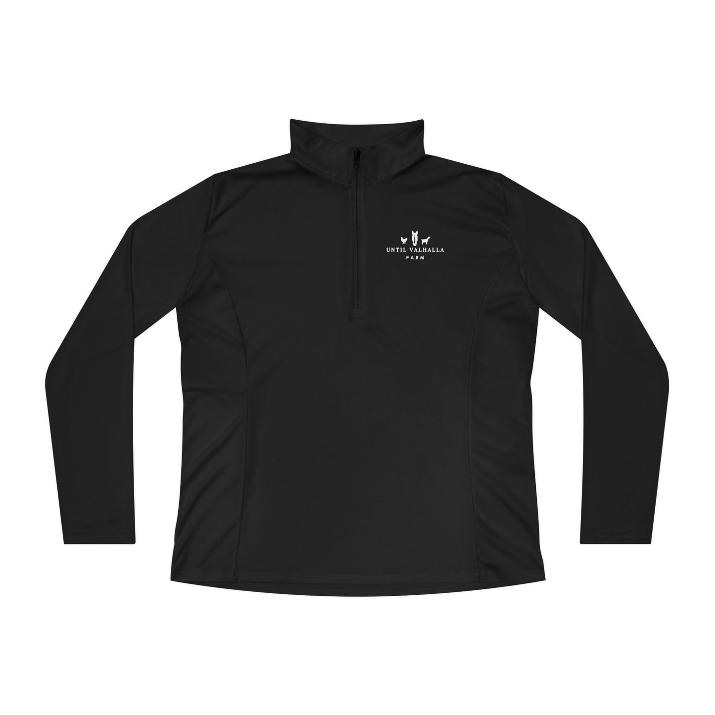 Colors Until Valhalla Ladies Quarter-Zip Pullover