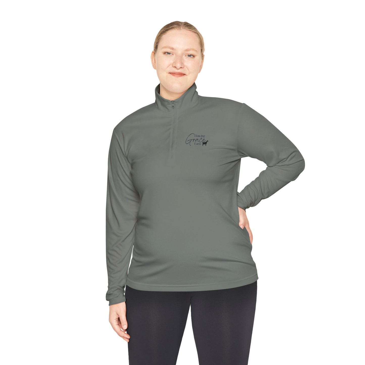 Dancing Grace Unisex Quarter-Zip Pullover