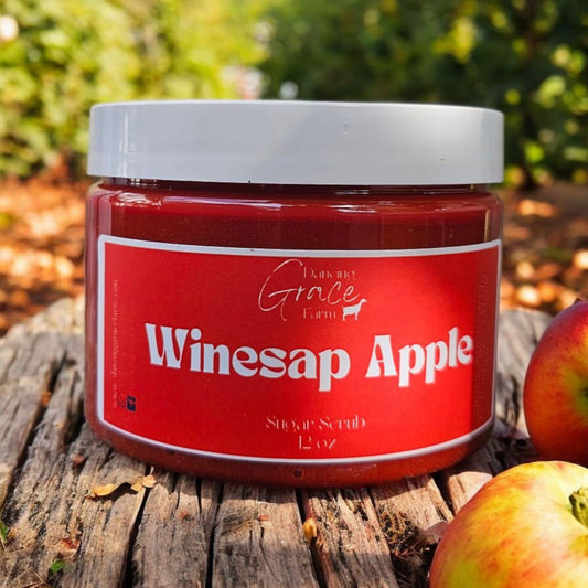 Winesap Sugar Scrub 12 oz