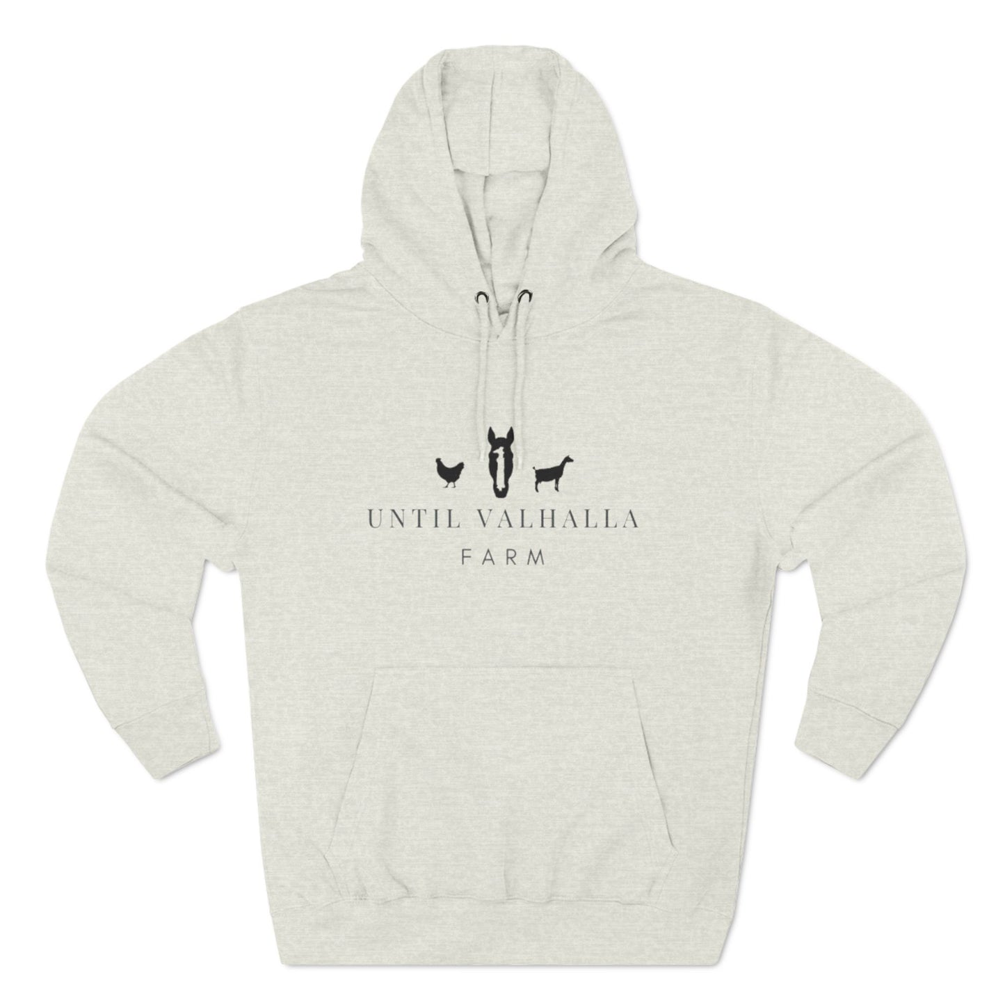 Until Valhalla Three-Panel Fleece Hoodie